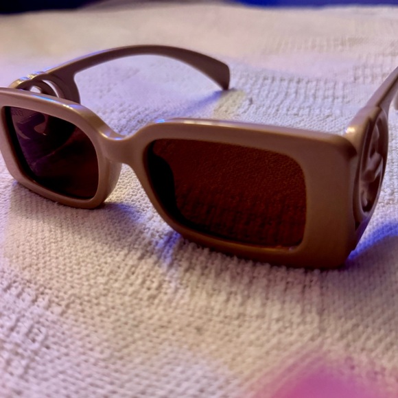 Gg Gucci Chaise Lounge Square-Frame Acetate Sunglasses oversized - Picture 10 of 10